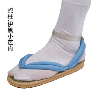 Demon Slayer Kimetsu No Yaiba Anime Cosplay Shoes Kamado Tanjirou Sandals Kamado Nezuko Geta Clogs Agatsuma Zenitsu Flip Flops