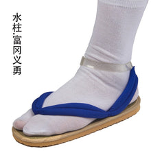 Load image into Gallery viewer, Demon Slayer Kimetsu No Yaiba Anime Cosplay Shoes Kamado Tanjirou Sandals Kamado Nezuko Geta Clogs Agatsuma Zenitsu Flip Flops
