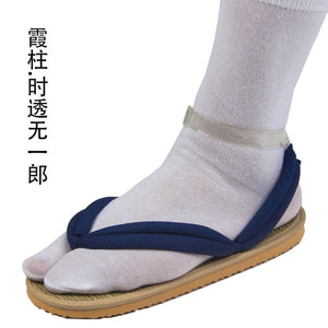 Demon Slayer Kimetsu No Yaiba Anime Cosplay Shoes Kamado Tanjirou Sandals Kamado Nezuko Geta Clogs Agatsuma Zenitsu Flip Flops