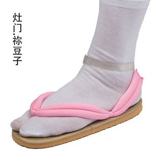Demon Slayer Kimetsu No Yaiba Anime Cosplay Shoes Kamado Tanjirou Sandals Kamado Nezuko Geta Clogs Agatsuma Zenitsu Flip Flops